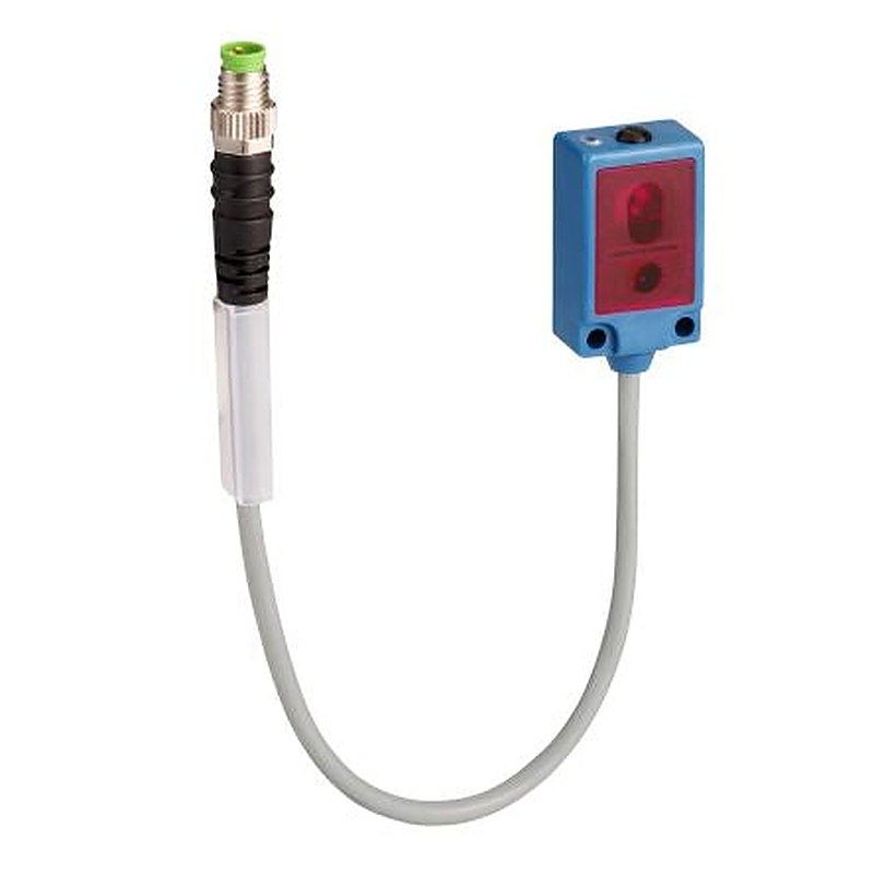 Telemecanique Sensors Diffuse Photoelectric Sensor, Miniature Sensor