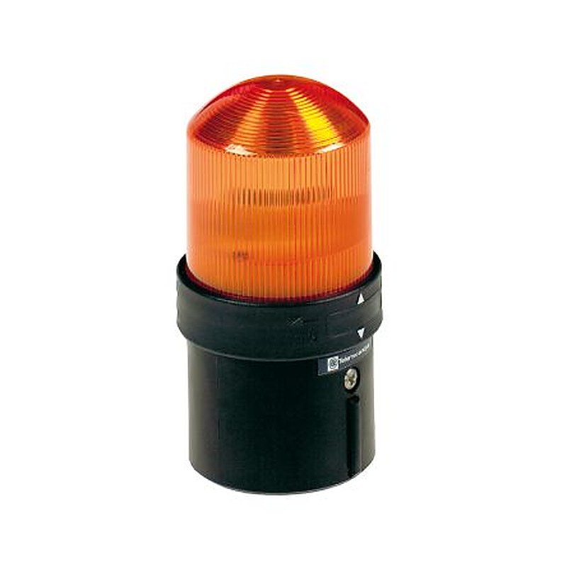 Schneider Electric Harmony XVBL Series Amber Steady Effect Beacon Unit, LED Bulb 230V ac, AC, IP66, IP65