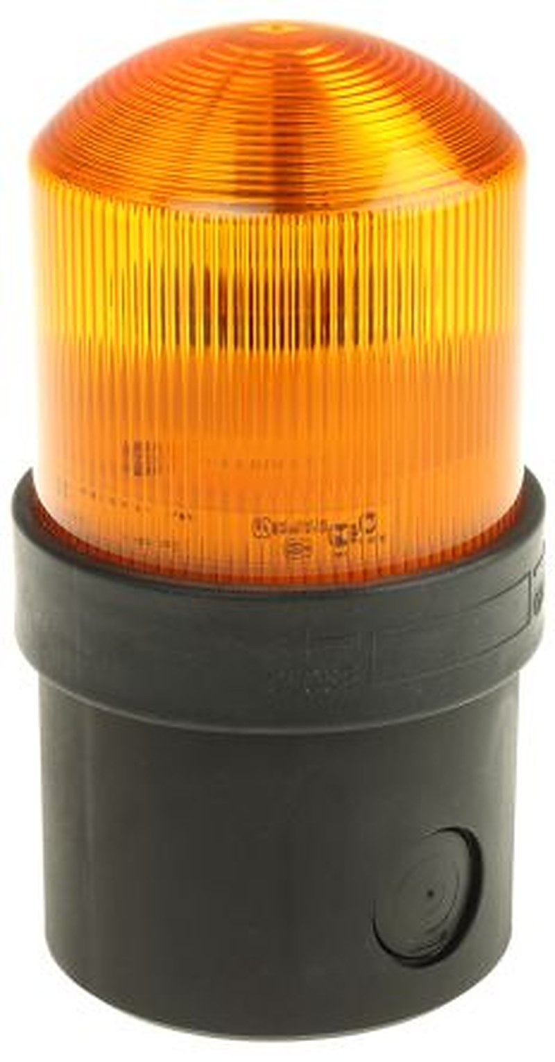 Schneider Electric Harmony XVB Series Amber Flashing Beacon 24V ac/dc, LED Bulb Base, IP65