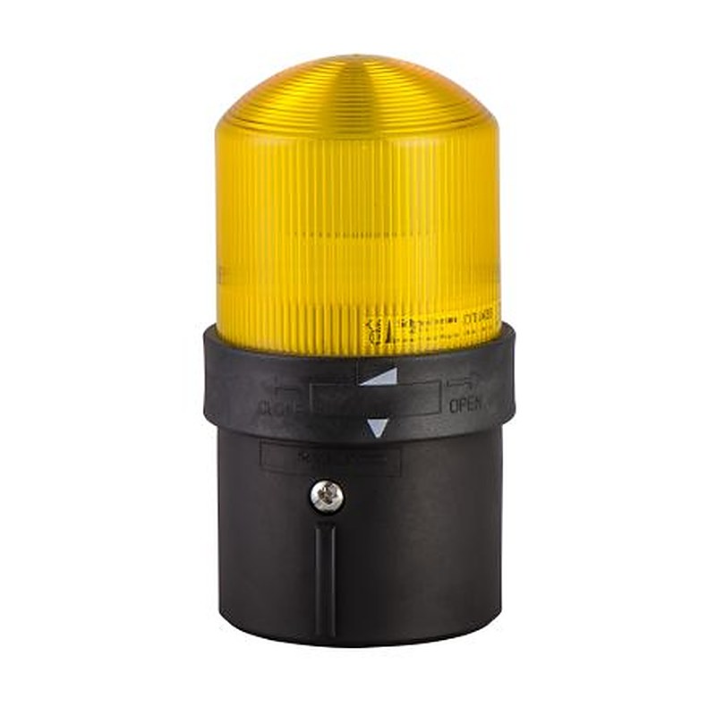 Schneider Electric Harmony XVBL Series Yellow Flashing Effect Beacon Unit, LED Bulb 24V, AC/DC, IP65, IP66