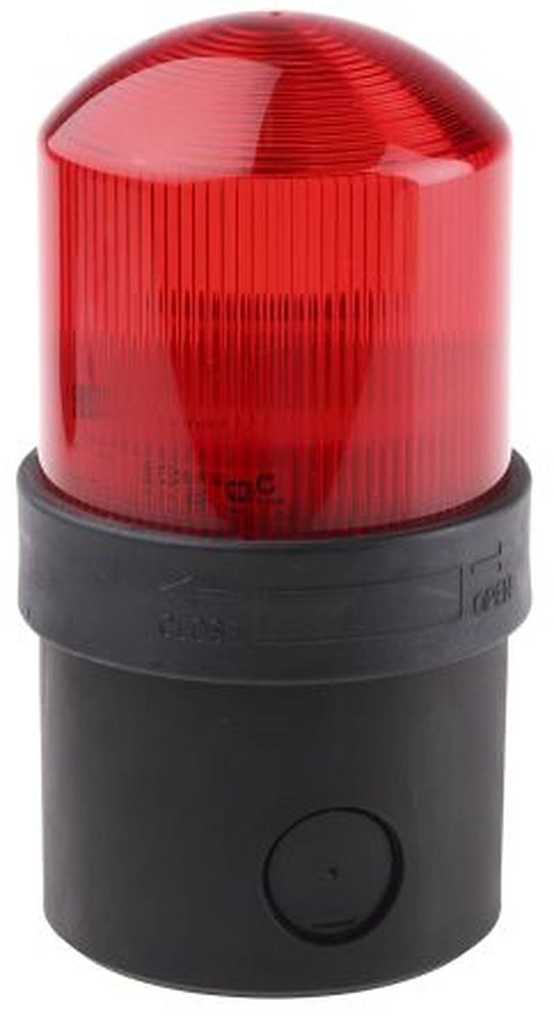 Schneider Electric Harmony XVB Series Red Flashing Beacon 230V ac, Incandescent Bulb Base, IP65