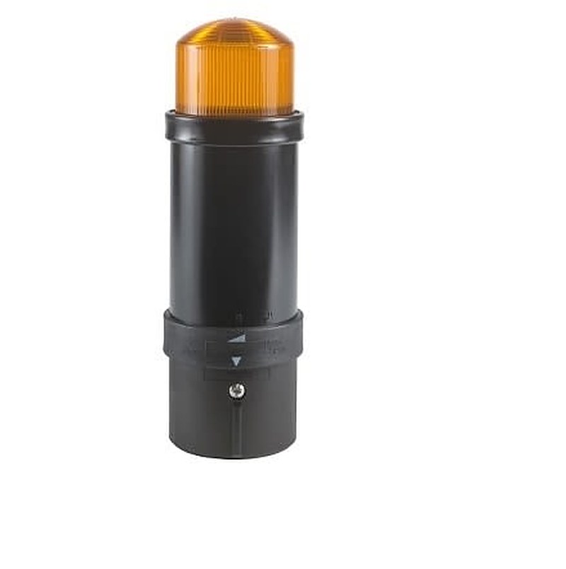Schneider Electric Harmony XVB Series Amber Flashing Beacon 24V ac/dc, Discharge Tube Bulb Base, IP65