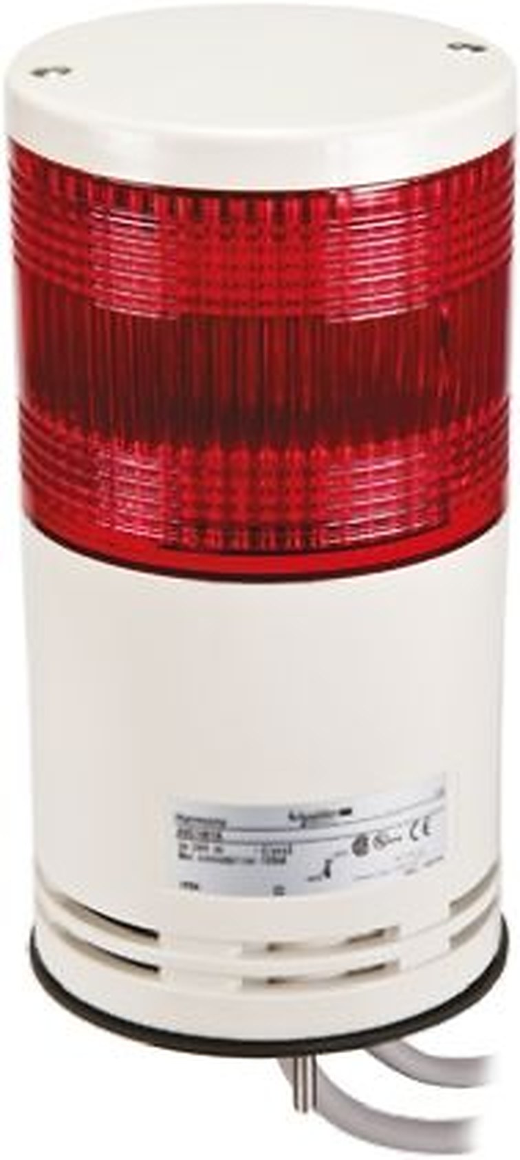 Schneider Electric Harmony Series Red Signal Tower, 1 Lights 24V dc Base