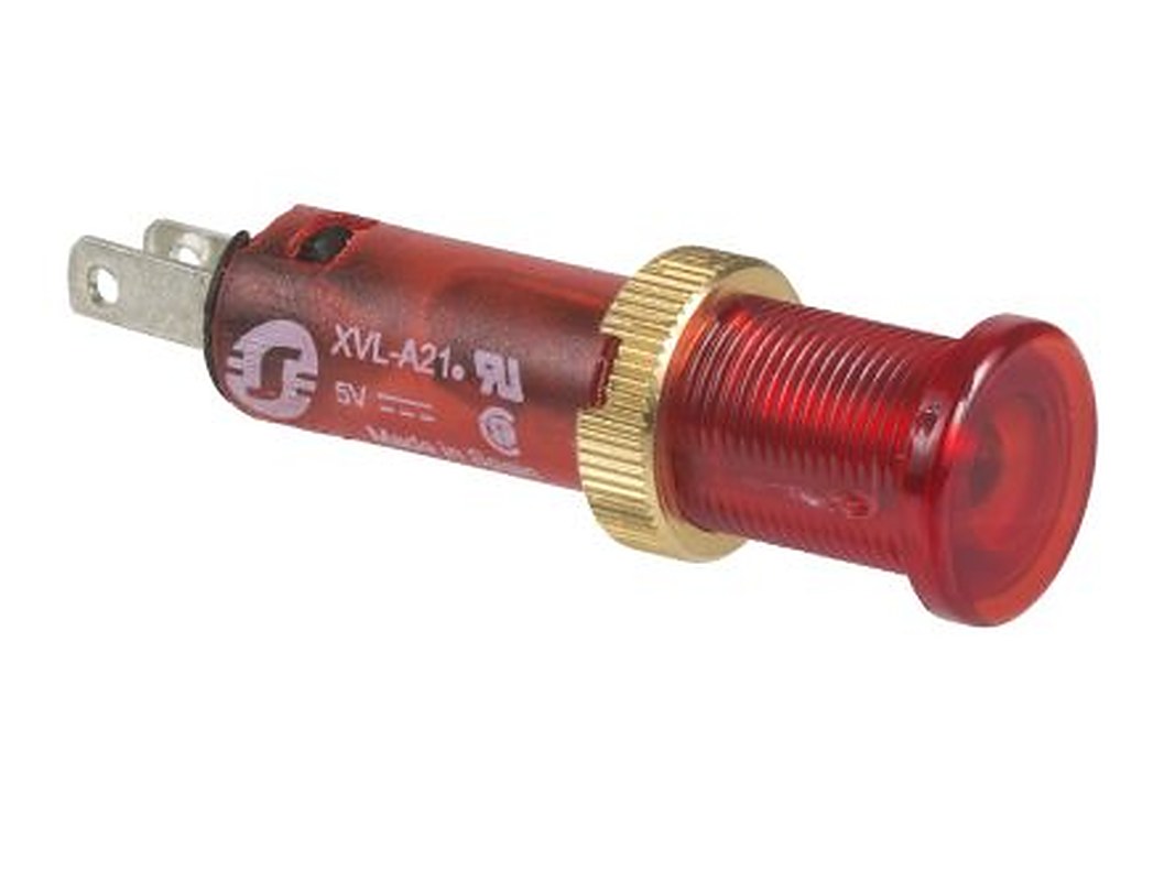 Schneider Electric, Harmony, Flush Red LED Pilot Light, 8 mm Cutout, IP40, IP65, Round, 12V