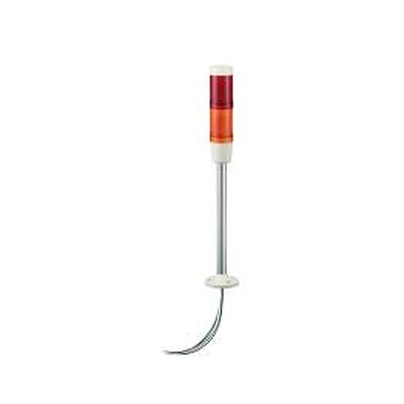 Schneider Electric Harmony XVM Series Green, Red Signal Tower No Sounder Component, 2 Lights 24V ac/dc Vertical