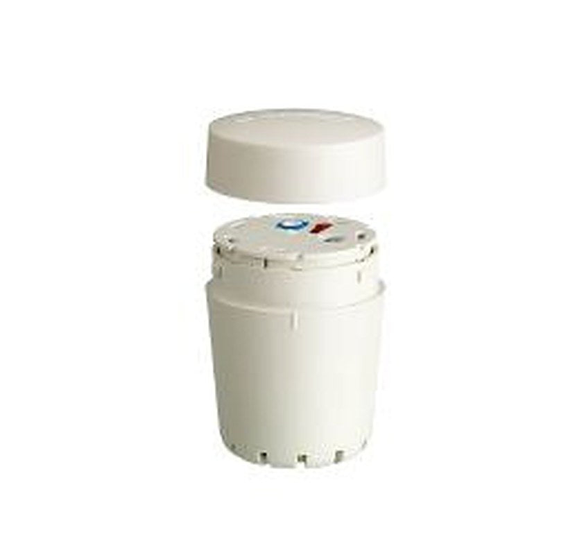Schneider Electric Harmony XVM Series White Signal Tower Continuous/Intermittent Buzzer, 1 Lights 230V Base