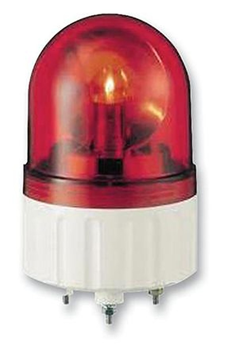 Schneider Electric Harmony Series Red Beacon, LED Bulb Base Mount