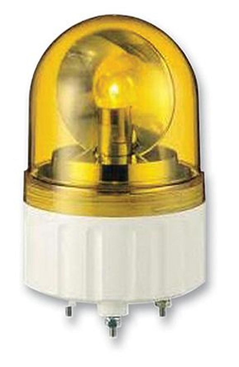 Schneider Electric Harmony Series Amber Beacon 24V ac/dc, LED Bulb, IP65, IP23 Base Mount