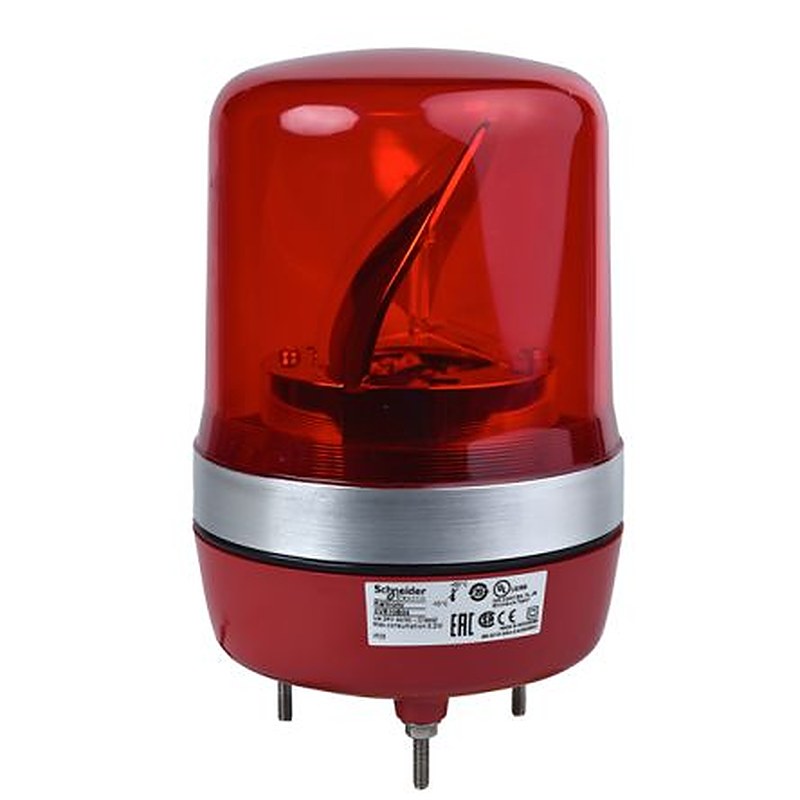Schneider Electric Harmony XVR Series Red LED Beacon 26.4V ac, LED Bulb Base, IP23, IP55