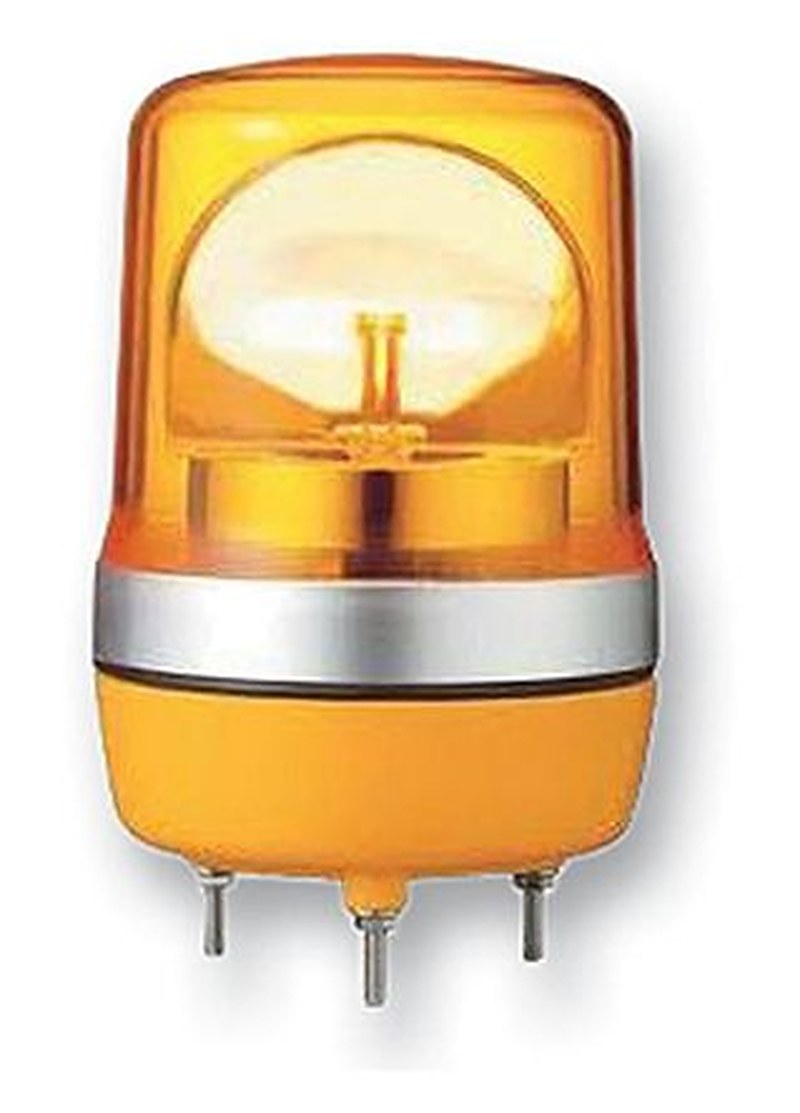 Schneider Electric Harmony Series Amber Beacon, LED Bulb Base Mount