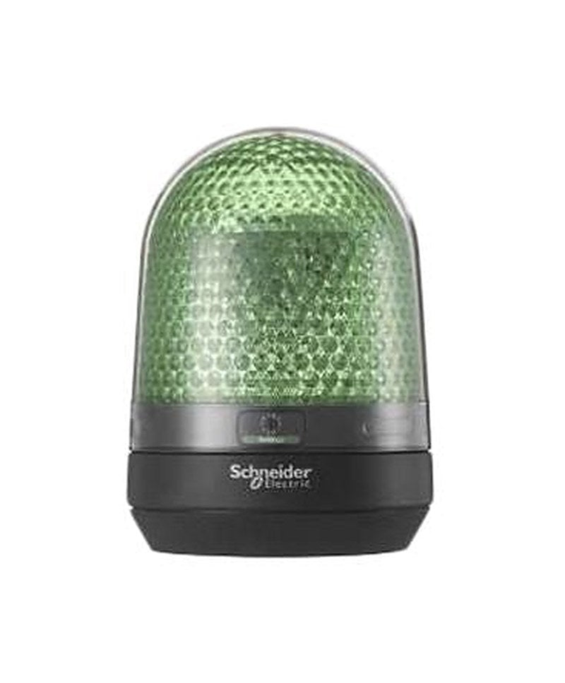 Schneider Electric Harmony XVR Series Green Flashing, Rotating Beacon 230V ac, LED Bulb Base, IP23, IP65