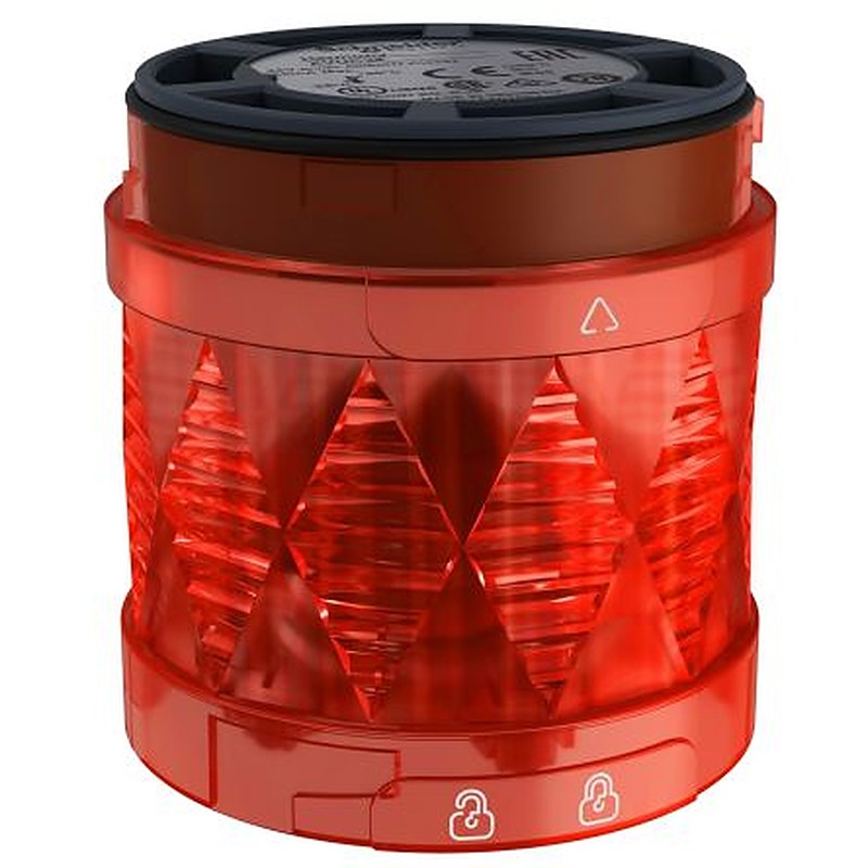 Schneider Electric Harmony Series Red Steady Effect LED Beacon, LED Bulb 24V ac/dc, AC/DC, IP65
