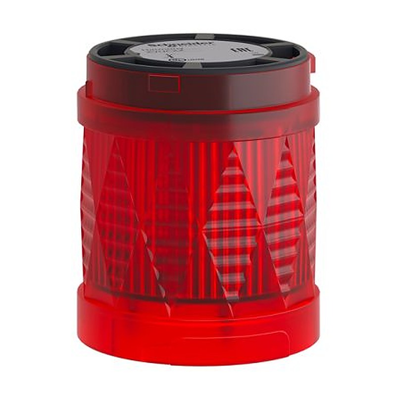 Schneider Electric Harmony Series Red Signal Tower No Sounder Component, 1 Lights 24V Base