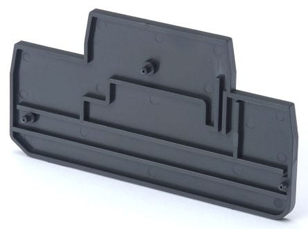 Omron XW5E Series End Cover for Use with XW5T-P1.5-1.1-2 Feed Through Terminal Block, XW5G-P1.5-1.1-2 Grounding Terminal