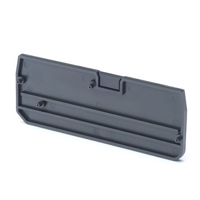 Omron XW5E Series End Plate, 1-Way, 0.14mm², 1.5 mm² Wire, 17.5A DIN Rail