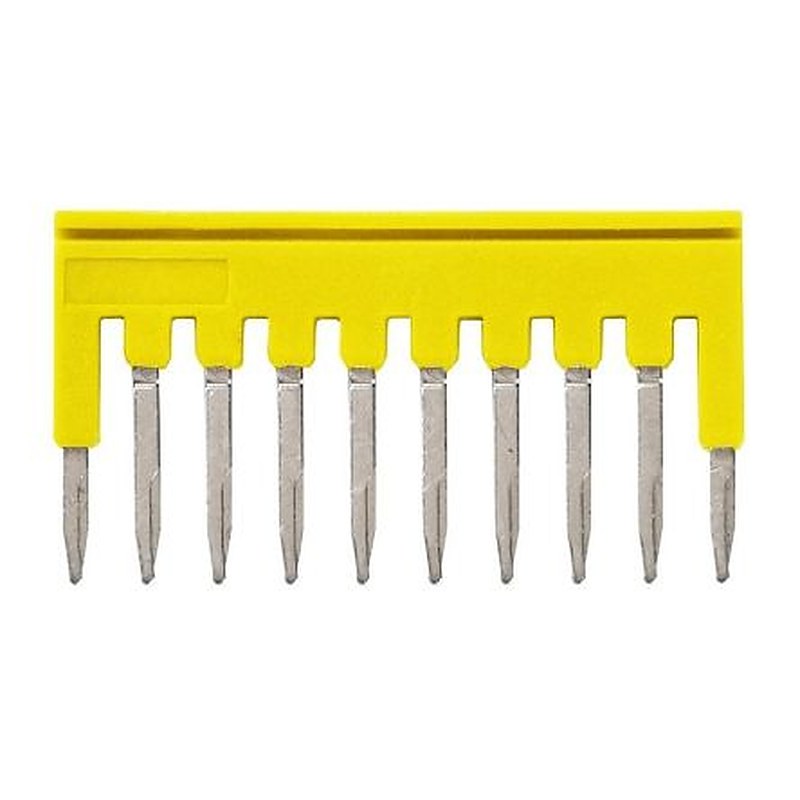 Omron XW5S Series Jumper Bar, 10-Way, 1.5mm² Wire, 17.5A Push-in