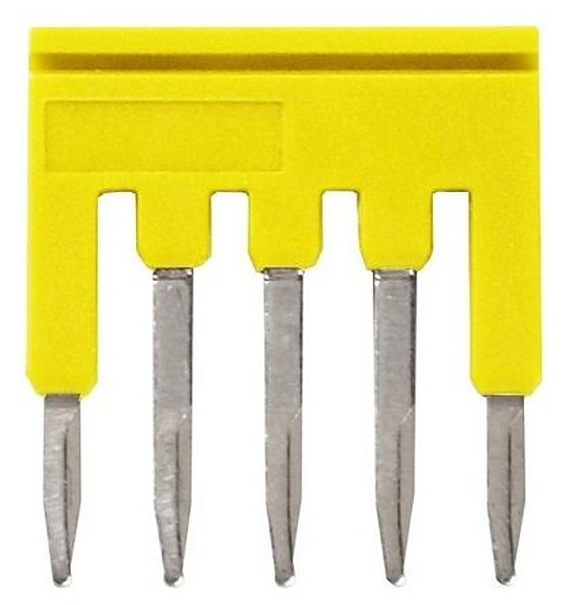 Omron XW5S Series Short Bar for Use with XW5G-P1.5-5 Grounding Terminal Block, XW5T-P1.5-5 Feed Through Terminal Block