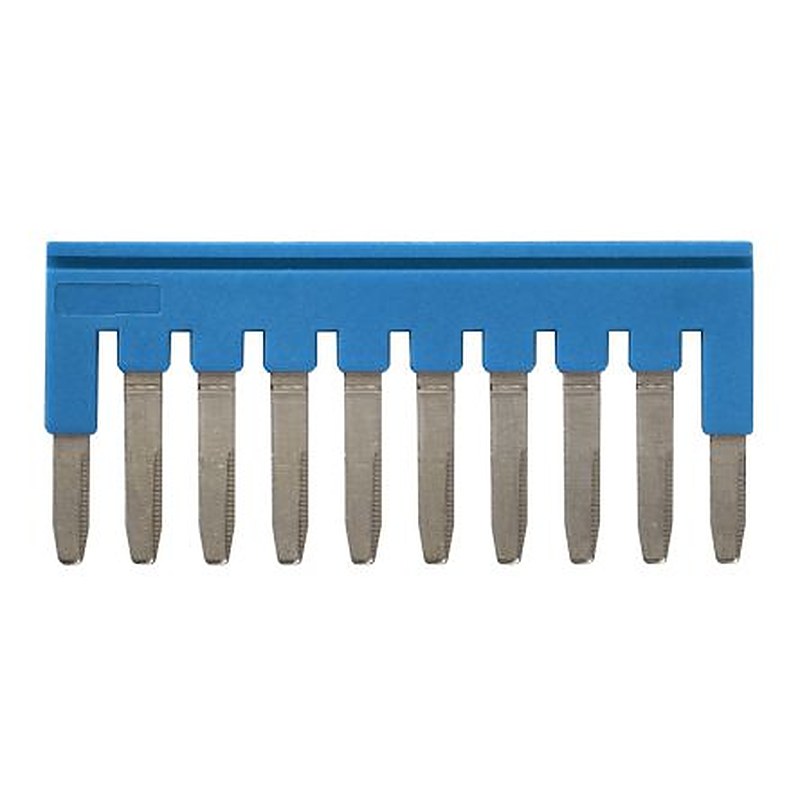 Omron XW5S Series Jumper Bar, 10-Way, 2.5mm² Wire, 22A Push-in