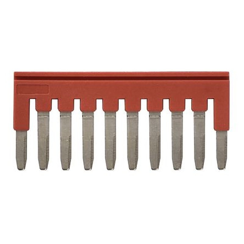 Omron XW5S Series Jumper Bar, 10-Way, 2.5mm² Wire, 22A Push-in