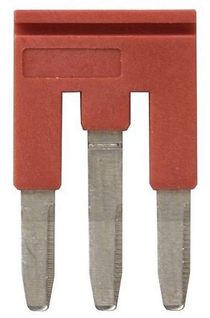 Omron XW5S Series Short Bar for Use with XW5T-P2.5-3 Feed Through Terminal Block, XW5G-P2.5-3 Grounding Terminal Block