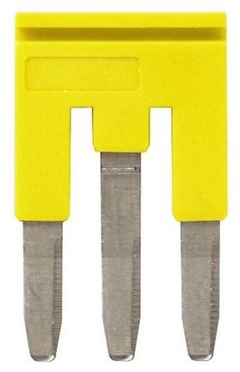 Omron XW5S Series Short Bar for Use with XW5T-P2.5-3 Feed Through Terminal Block, XW5G-P2.5-3 Grounding Terminal Block