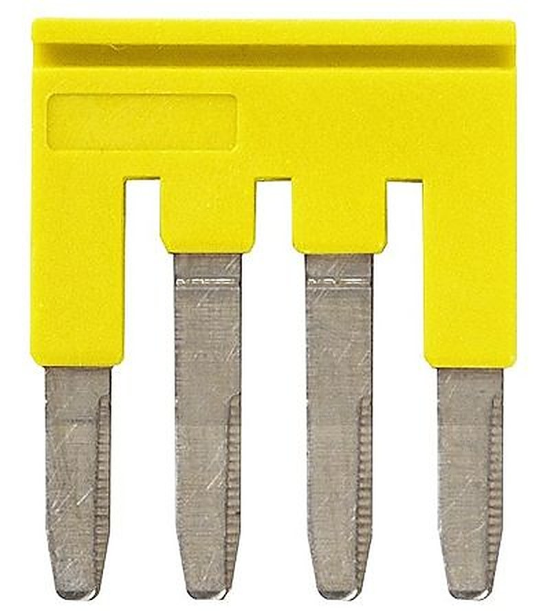 Omron XW5S Series Short Bar for Use with XW5T-S2.5-1.1-1 Feed Through Terminal Block, XW5T-S2.5-1.1-2 Feed Through