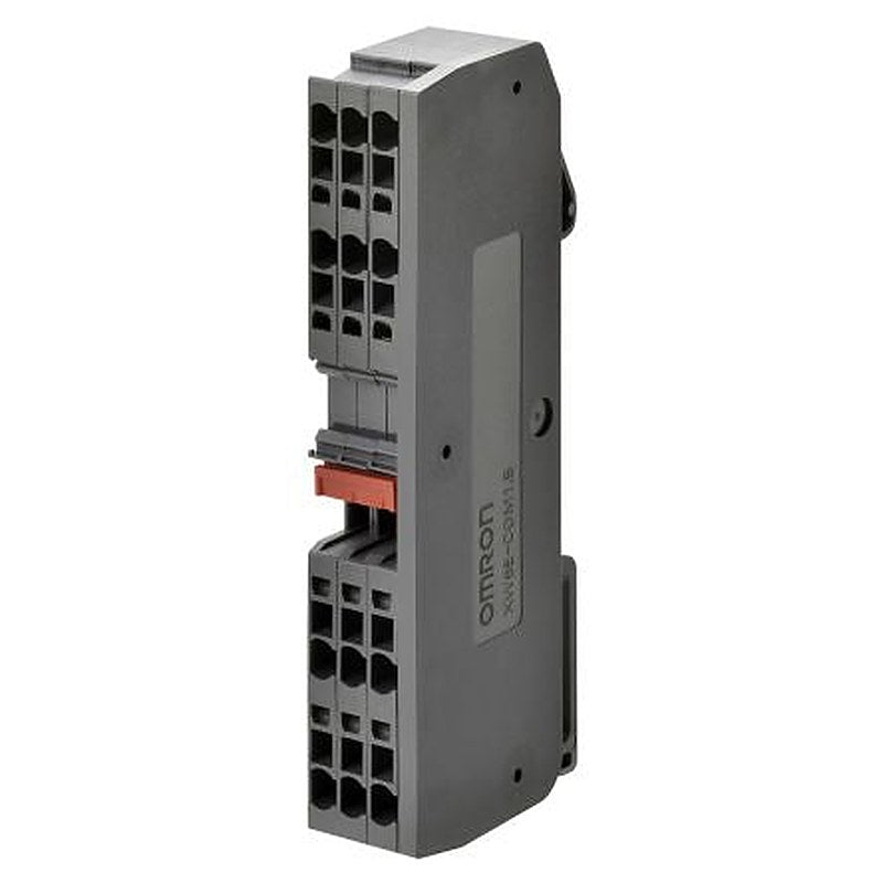 Omron XW6T-COM1.5X20RD XW6T Series DIN Rail Terminal Block Red, Screw