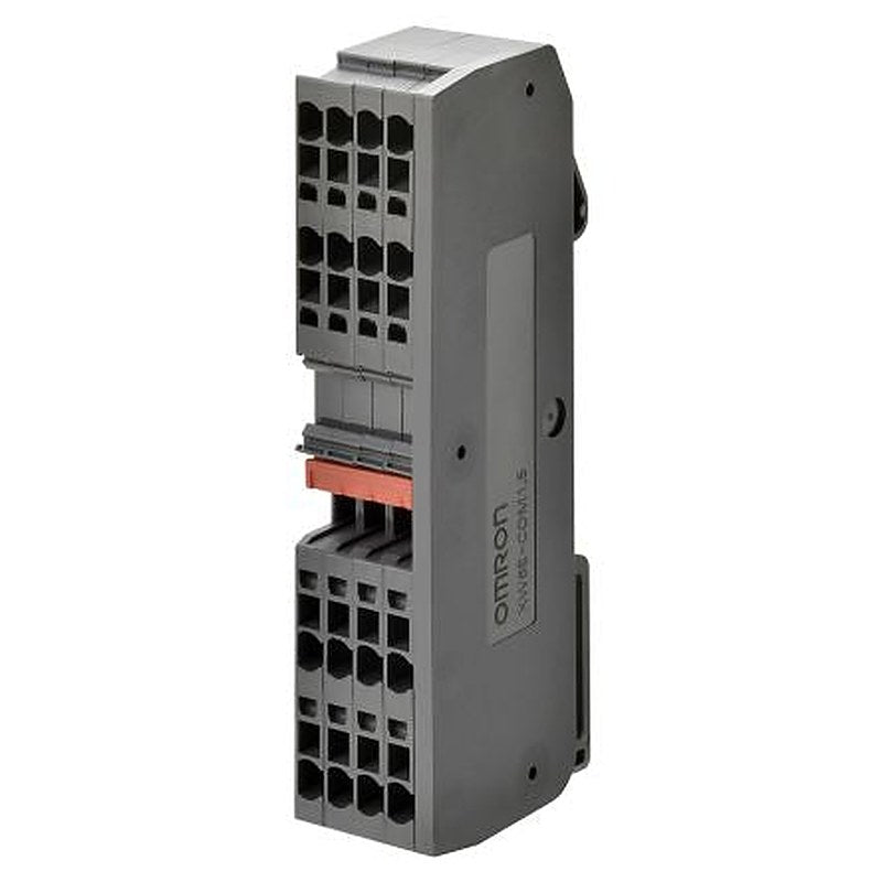 Omron XW6T-COM2.5X12RD XW6T Series DIN Rail Terminal Block Red, Screw