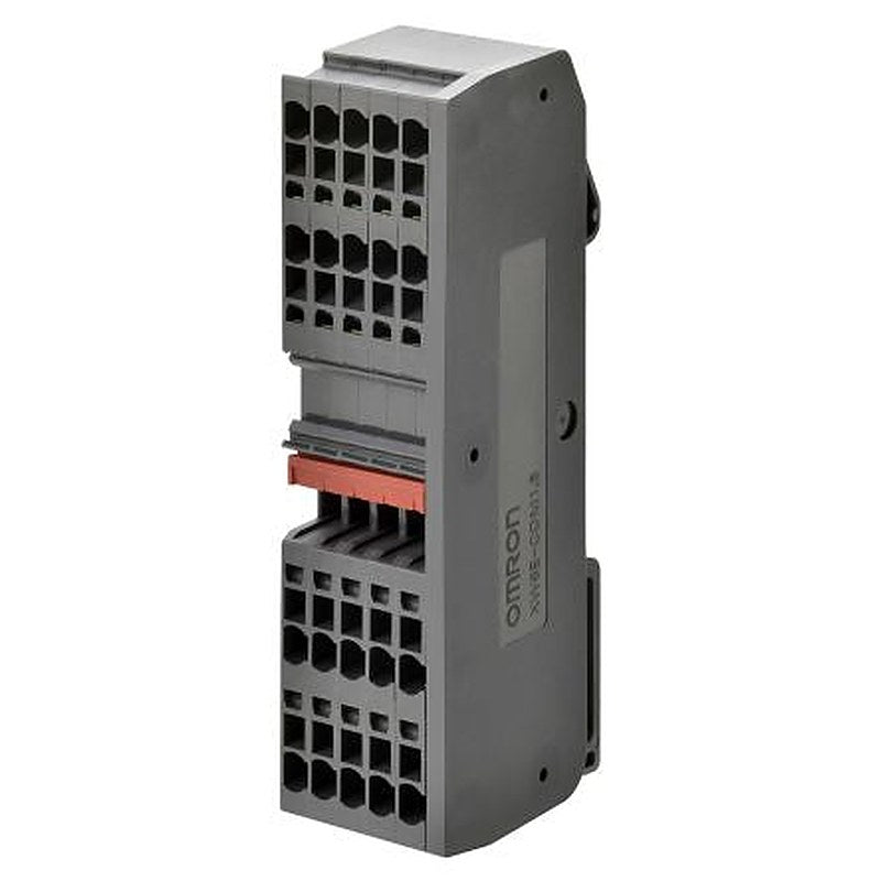 Omron XW6T-COM2.5X40RD XW6T Series DIN Rail Terminal Block Red, Screw