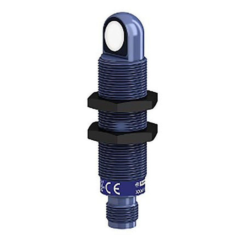Telemecanique Sensors XXA18P1AM12 Threaded Barrel Ultrasonic Proximity Sensor XX, M18 1 m 4 to 20 mA 3V 30 V dc