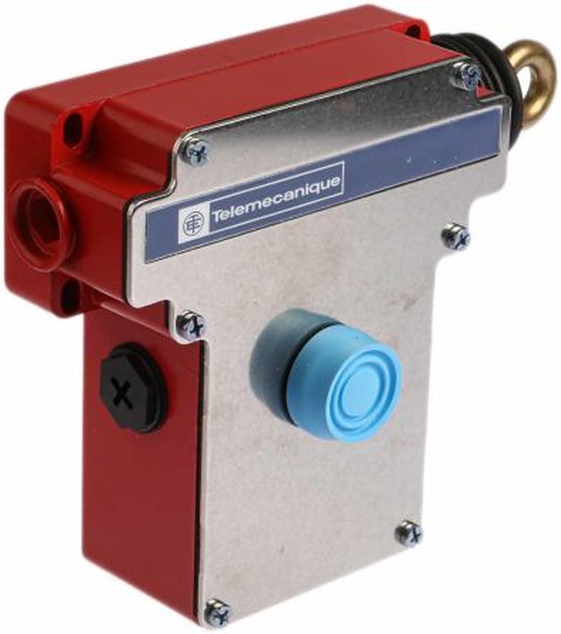 Telemecanique Sensors XY2CE Rope Pull Switch 142 mm, Right Side, 2 NC