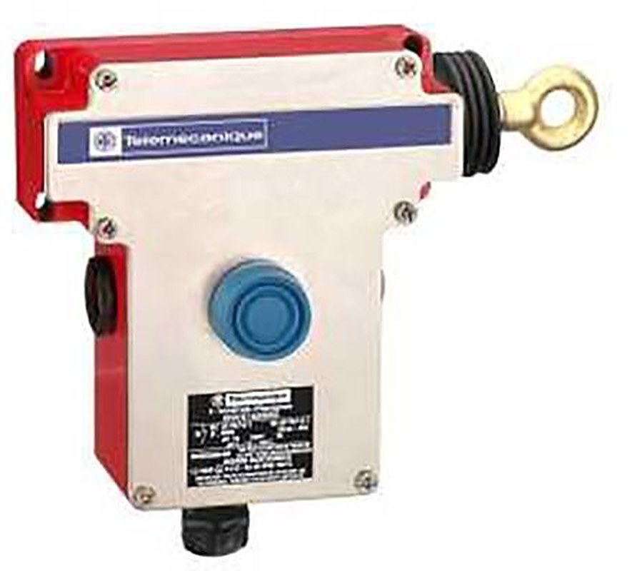 Telemecanique Sensors XY2CE Rope Pull Switch 229 mm, 2 NC