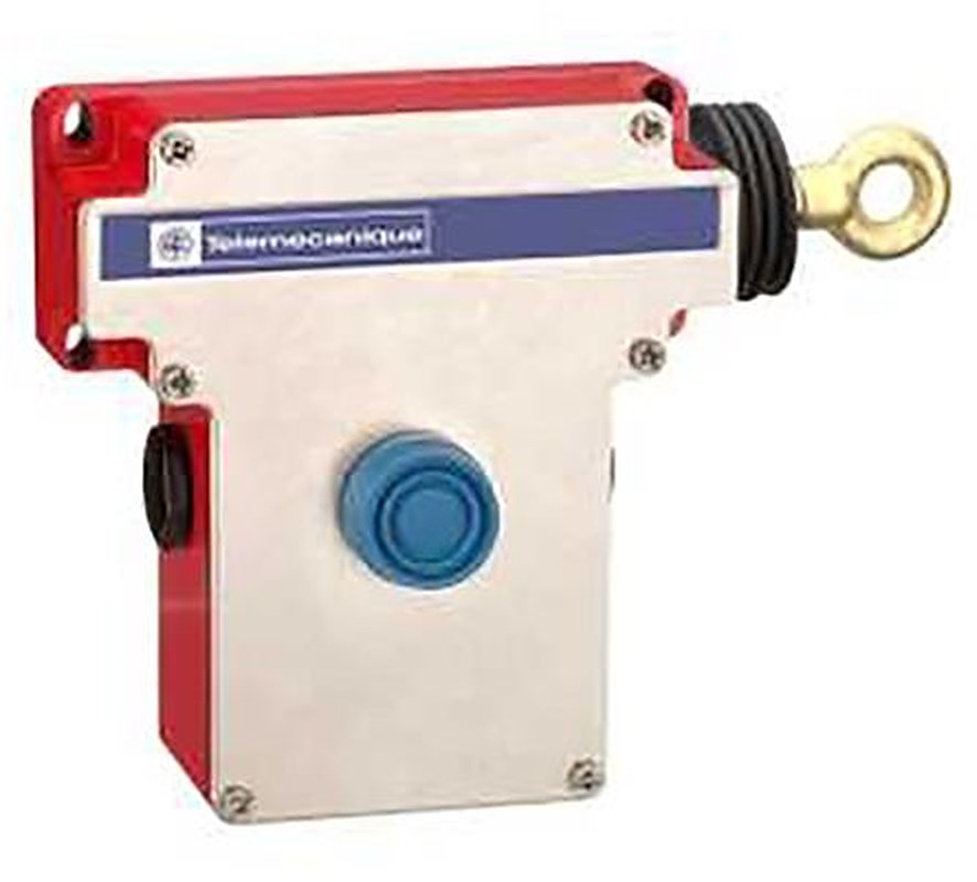 Telemecanique Sensors XY2CE Rope Pull Switch 229 mm, 2 NO/2 NC