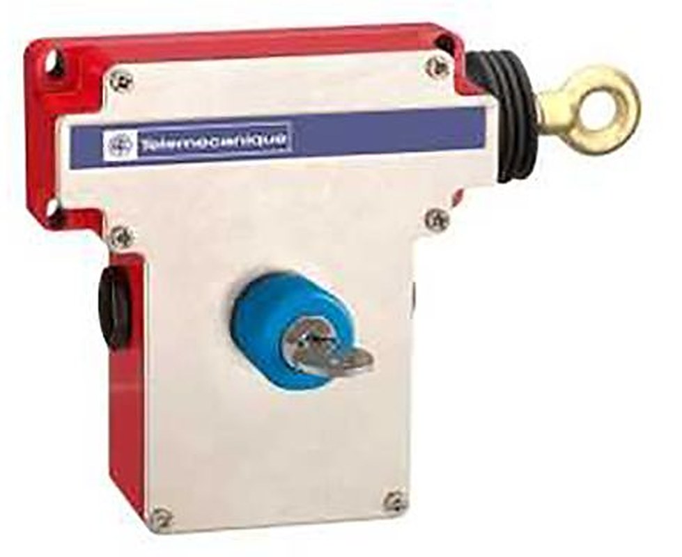 Telemecanique Sensors XY2CE Rope Pull Switch 229 mm, 1 NO/1 NC