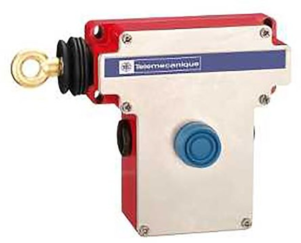 Telemecanique Sensors XY2CE Rope Pull Switch 229 mm, 2 NO/2 NC