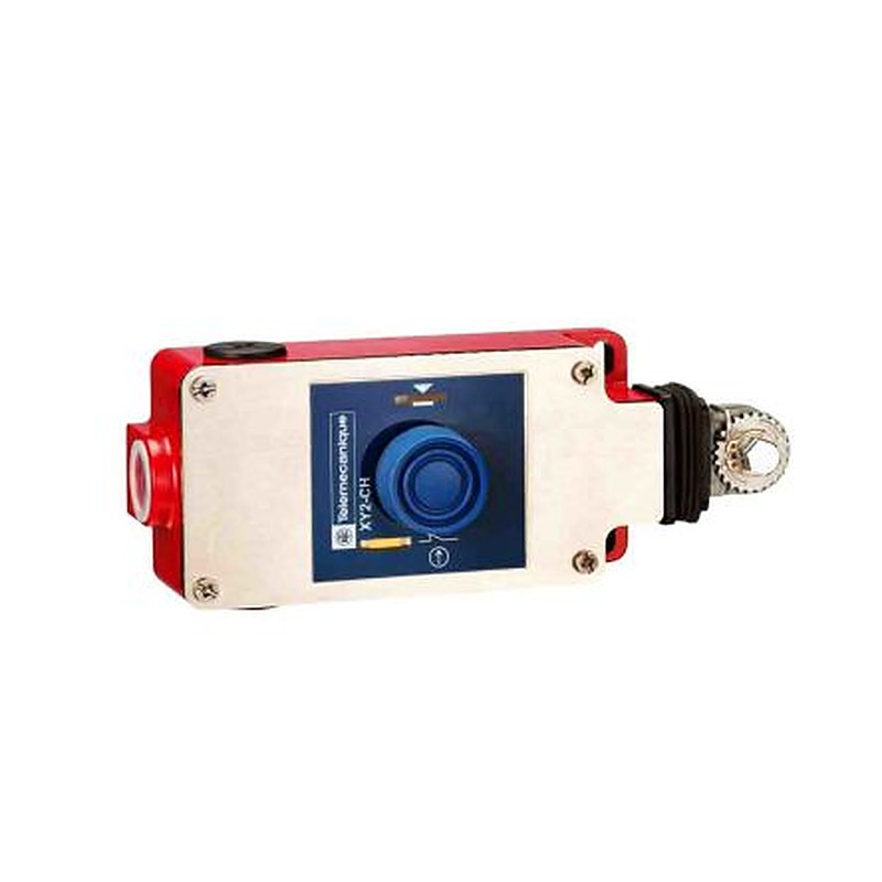 Telemecanique Sensors XY2CH Rope Pull Switch 201 mm, 1 NO/1 NC