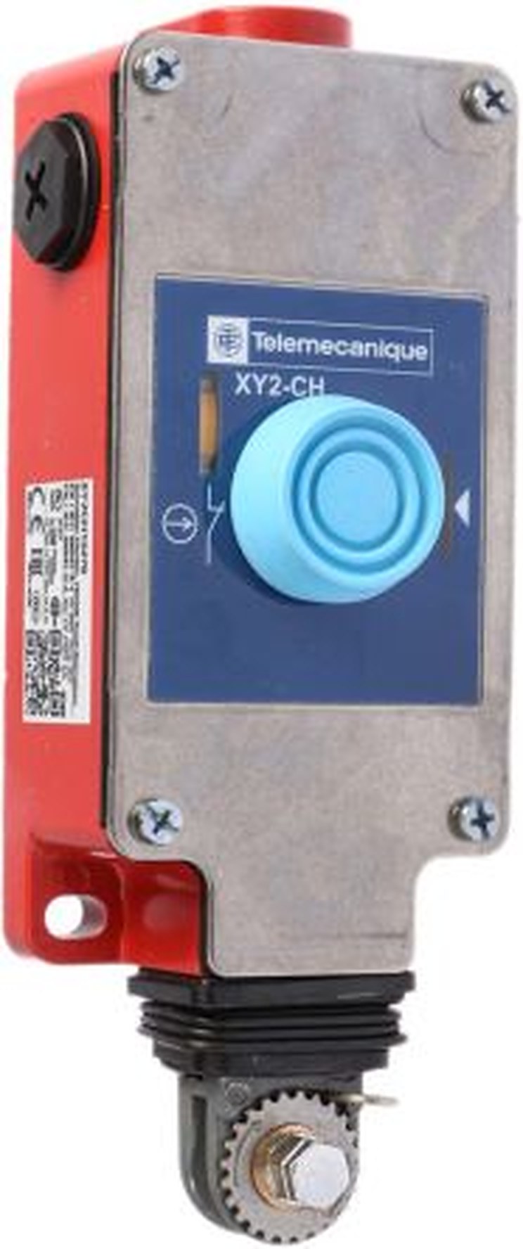 Telemecanique Sensors XY2CH Rope Pull Switch 68 mm, Straight, 2 NC