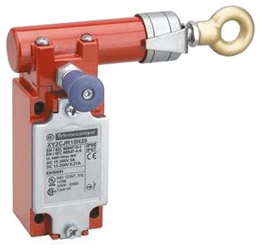 Telemecanique Sensors XY2CJ Rope Pull Switch 158 mm, Right Side, 2 NC