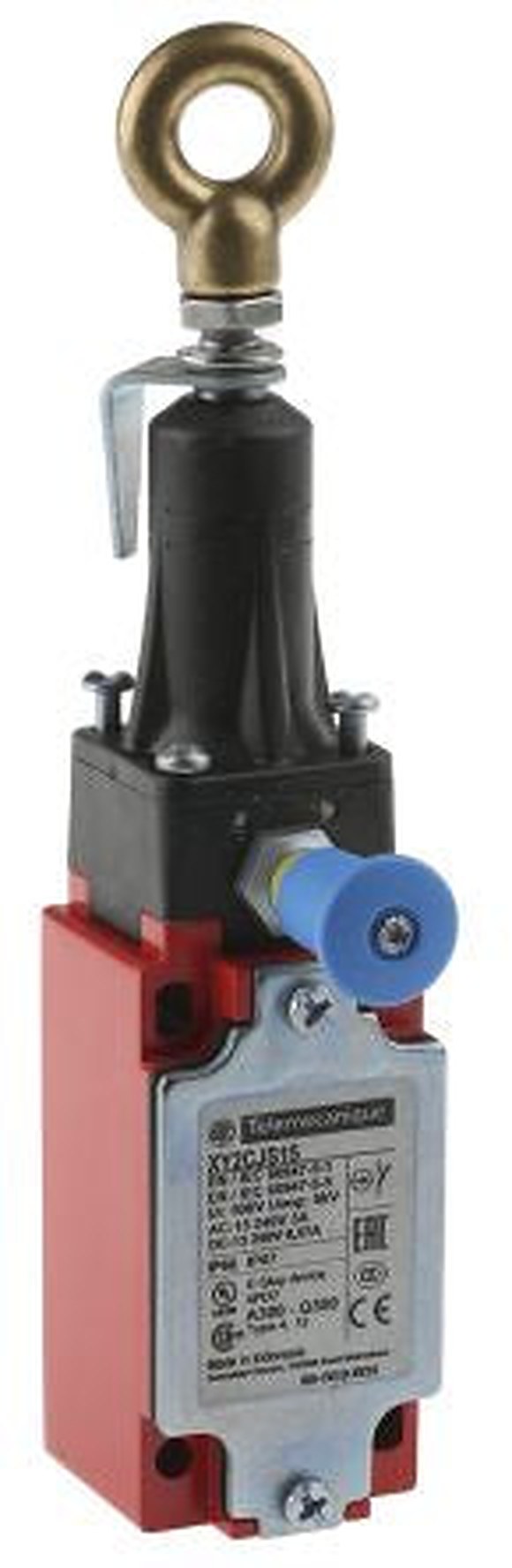 Telemecanique Sensors XY2CJ Rope Pull Switch 200.9 mm, Right Side, Left Side, 1 NO/1 NC