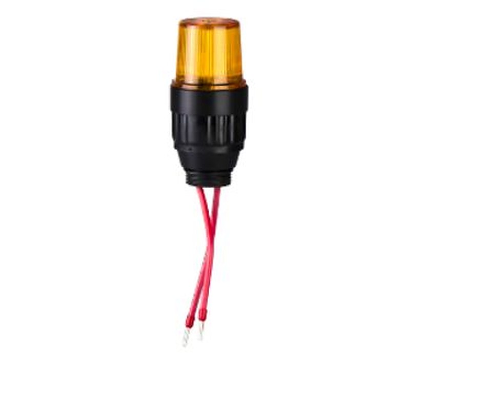Telemecanique Sensors, XY2C, Flush Orange Incandescent Lamp Pilot Light, IP69, IP66, IP67, Round, 130V