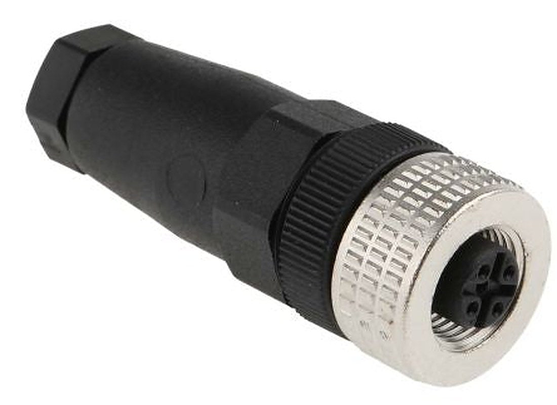 Telemecanique Sensors Circular Connector, 5 Contacts, Cable, M12 Connector, Socket, Female, IP67, XZCC Series
