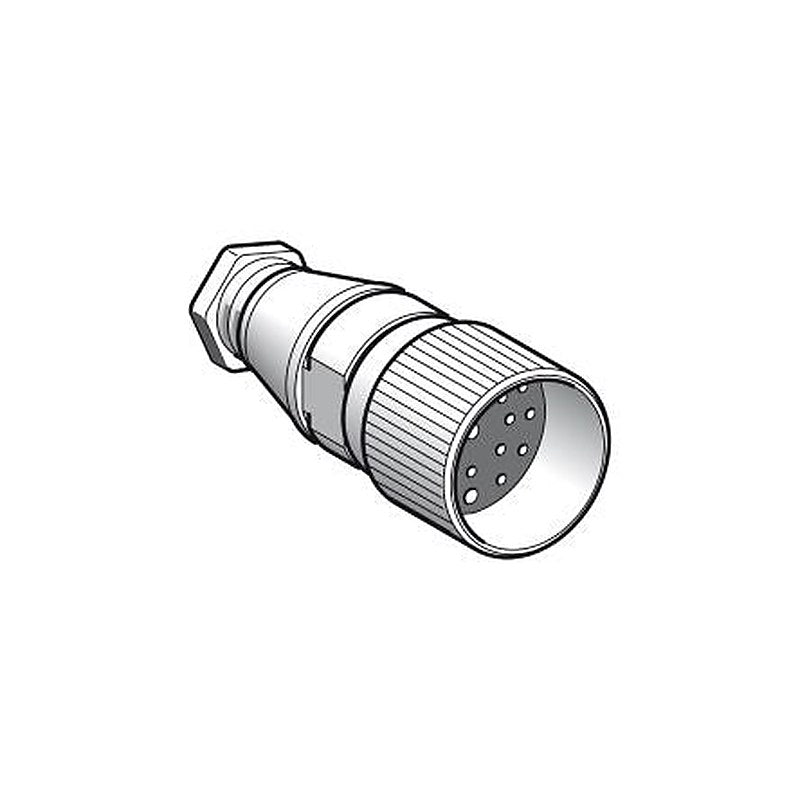 Telemecanique Sensors Circular Connector, 19 Contacts, Cable, M23 Connector, Socket, Female, IP67, XZCC Series