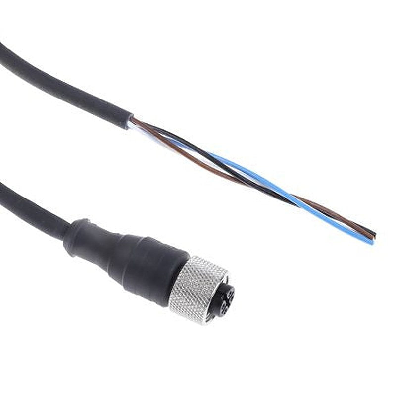 Telemecanique Sensors Female 4 way Straight to Unterminated Free End Sensor Actuator Cable, 5 m