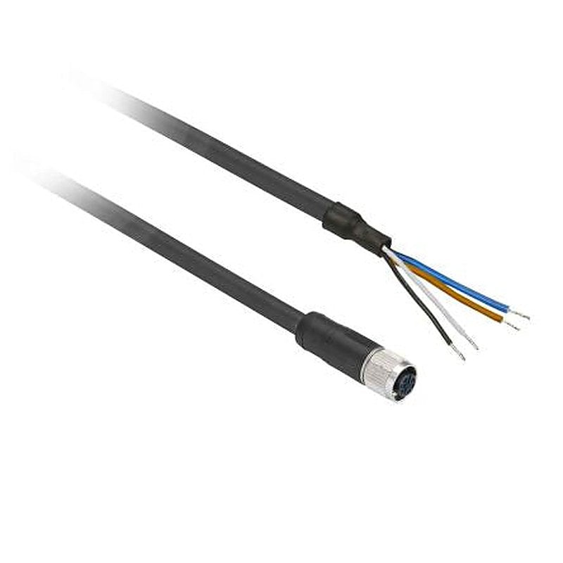 Telemecanique Sensors Female 4 way Straight to 4 way Unterminated Sensor Actuator Cable, 10 m