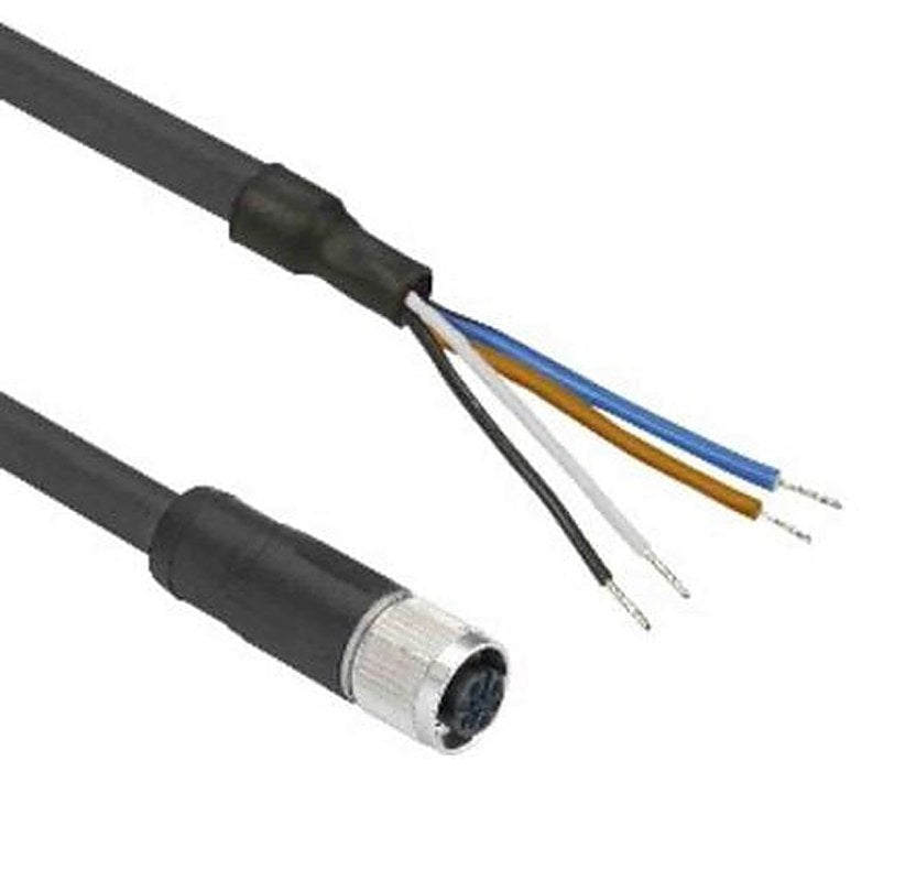 Telemecanique Sensors Female 4 way Straight to Female 4 way Unterminated Sensor Actuator Cable, 5 m