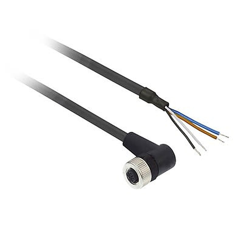 Telemecanique Sensors Male 4 way Straight to Unterminated Industrial Automation Cable Assembly, 15 m