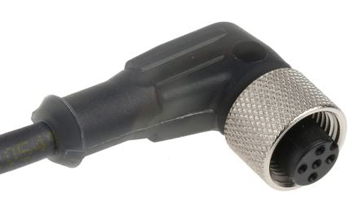 Telemecanique Sensors Female 5 way Right Angle to Female Unterminated Sensor Actuator Cable, 5 m