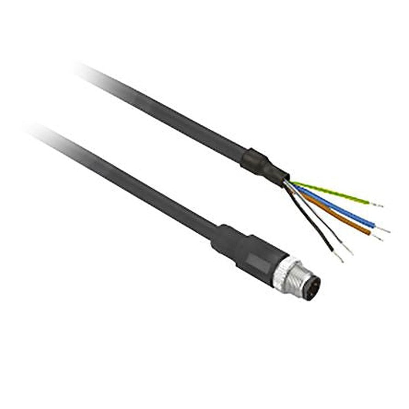 Telemecanique Sensors Male M12 to Male Sensor Actuator Cable, 2 m