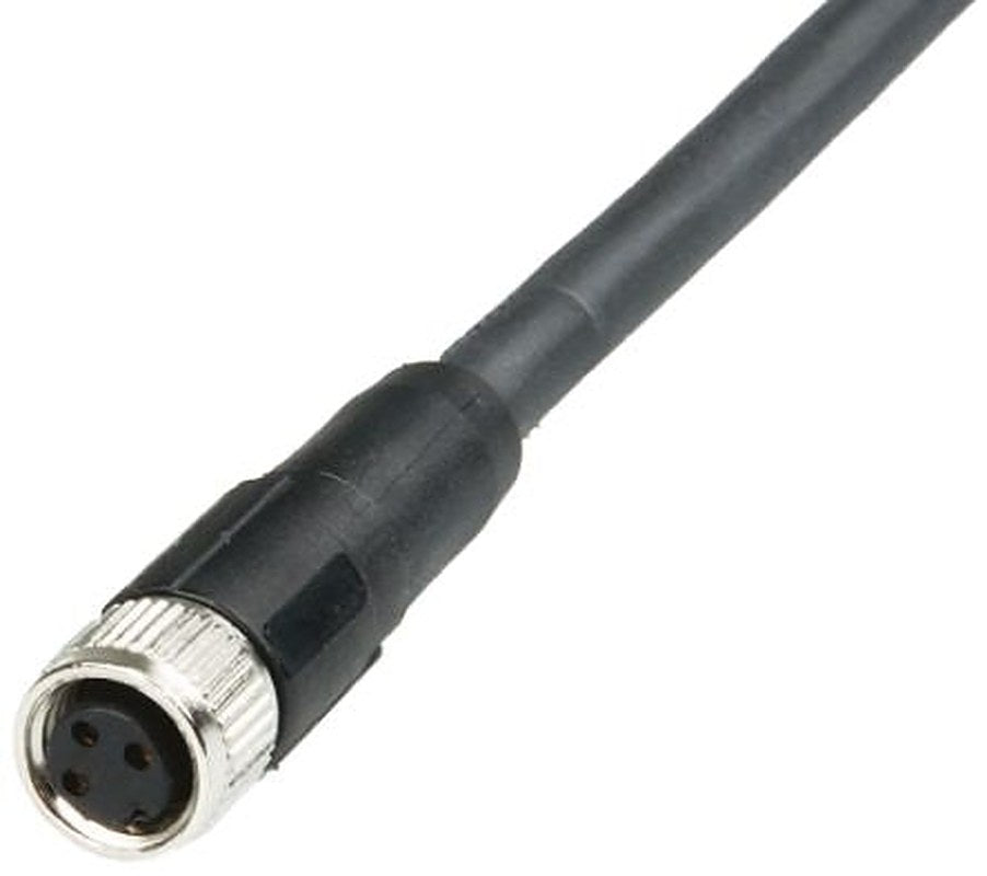 Telemecanique Sensors Female 1/2 In Circular, Straight to 3 way Unterminated Sensor Actuator Cable, 5 m