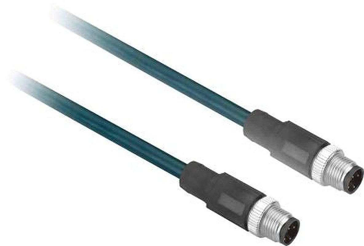 Telemecanique Sensors Male 4 way Straight to Female 4 way Straight Sensor Actuator Cable, 1 m